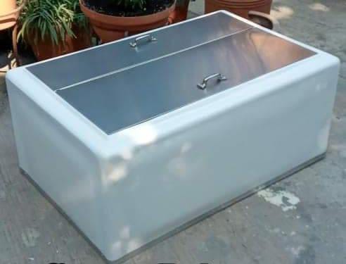 caja de helados grande para 8 botes